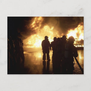 Brandausbildung Postkarte