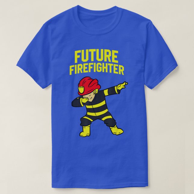 Brandbekämpfer Kids Künftiger Feuerwehrmann T-Shirt (Design vorne)