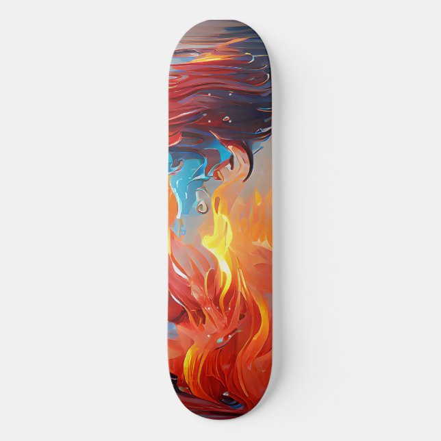Branddesign und Wasserskateboard Skateboard (Vorderseite)