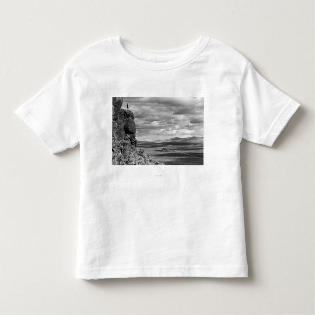 Brände, Oregon-Ansicht der Klippen-Fotografie Kleinkind T-shirt (Vorderseite)
