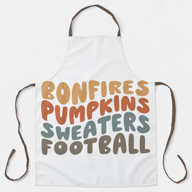 Brände und Fußball Schürze (Vorderseite)