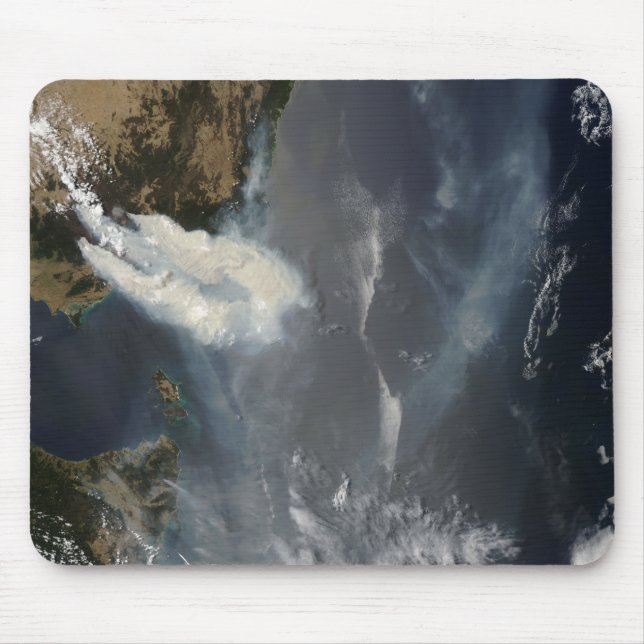 Brände und Rauch in Südostasien Mousepad (Vorne)