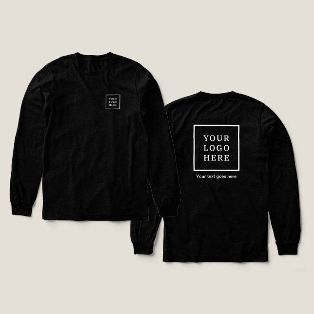 Branded and Bold - Ihr Unternehmen T-Shirt! Tri-Blend Shirt (Design Vorderseite & Rückseite)