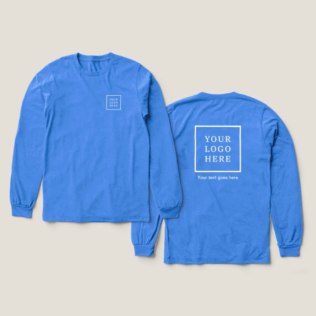 Branded and Bold - Ihr Unternehmen T-Shirt! Tri-Blend Shirt (Design Vorderseite & Rückseite)