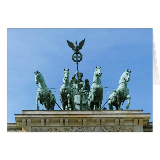 Brandenburg Gate Quadriga Berlin (Vorderseite (Horizontal))