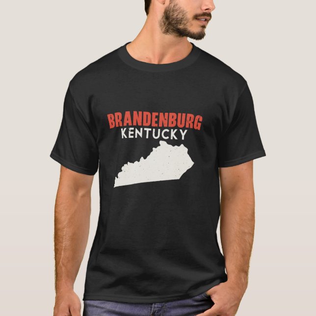 Brandenburg Kentucky USA Staat America Travel Kent T-Shirt (Vorderseite)