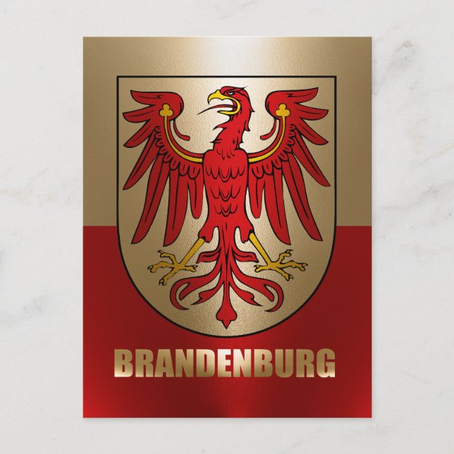 Brandenburg Postkarte (Vorderseite)