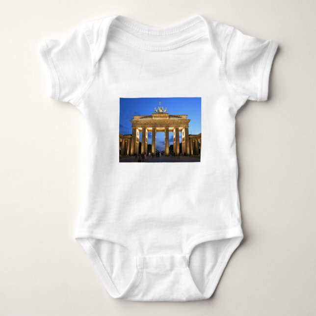 Brandenburger Abend Baby Strampler (Vorderseite)
