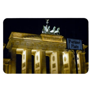 Brandenburger Parkplatz Magnet