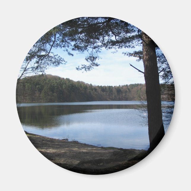 Brandenburger See, Deutschland Magnet (Vorne)