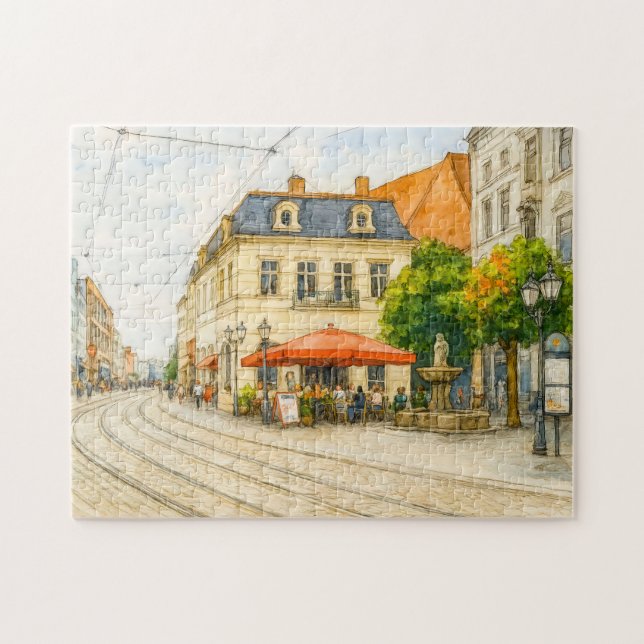 Brandenburger Stadtbild Puzzle (Horizontal)