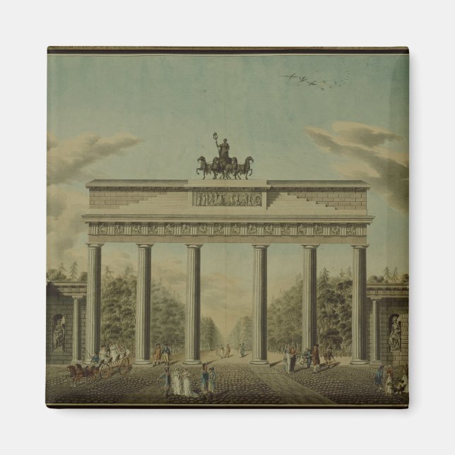 Brandenburger Tor, 1812 Magnet (Vorne)