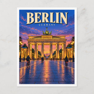 Brandenburger Tor Berlin Deutschland Andenken Postkarte