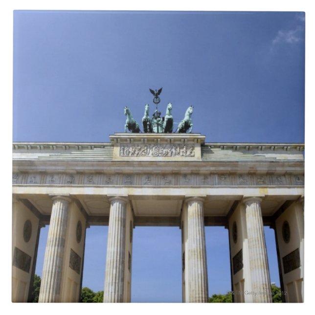 Brandenburger Tor, Berlin, Deutschland Fliese (Vorderseite)