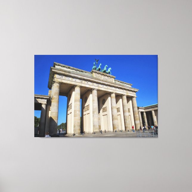 Brandenburger Tor, Berlin, Deutschland Leinwanddruck (Vorderseite)