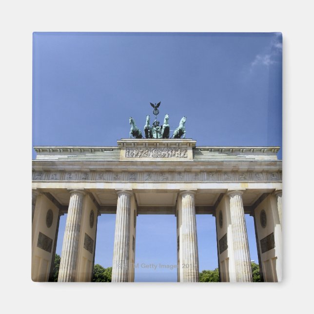 Brandenburger Tor, Berlin, Deutschland Magnet (Vorne)