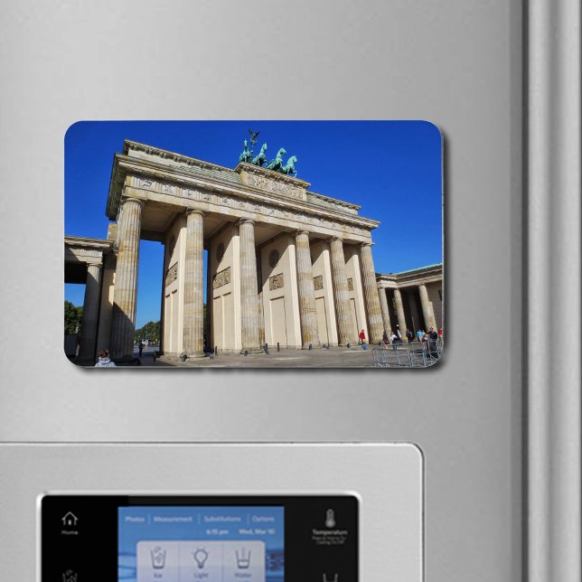 Brandenburger Tor, Berlin, Deutschland Magnet (Brandenburg Gate, Berlin, Germany Flexible Magnet)