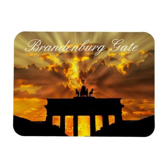 Brandenburger Tor, Berlin, Deutschland Magnet (Horizontal)