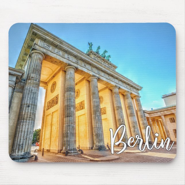 Brandenburger Tor, Berlin, Deutschland Mousepad (Vorne)