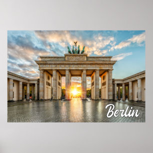 Brandenburger Tor, Berlin, Deutschland Poster