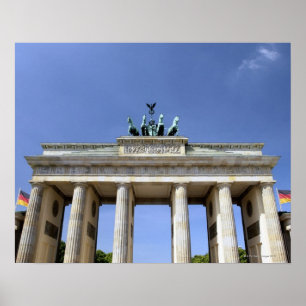Brandenburger Tor, Berlin, Deutschland Poster