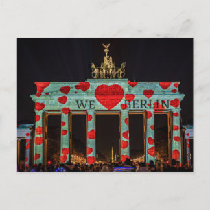 Brandenburger Tor Berlin Deutschland Postkarte
