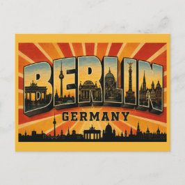 Brandenburger Tor Berlin Deutschland Postkarte