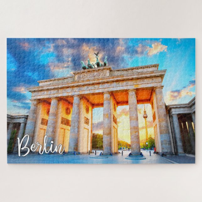 Brandenburger Tor, Berlin, Deutschland Puzzle (Horizontal)
