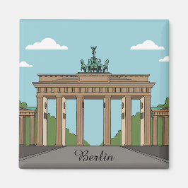 Brandenburger Tor Berlin – Klassisches Stadtdenkma Magnet