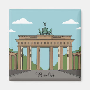 Brandenburger Tor Berlin – Klassisches Stadtdenkma Magnet