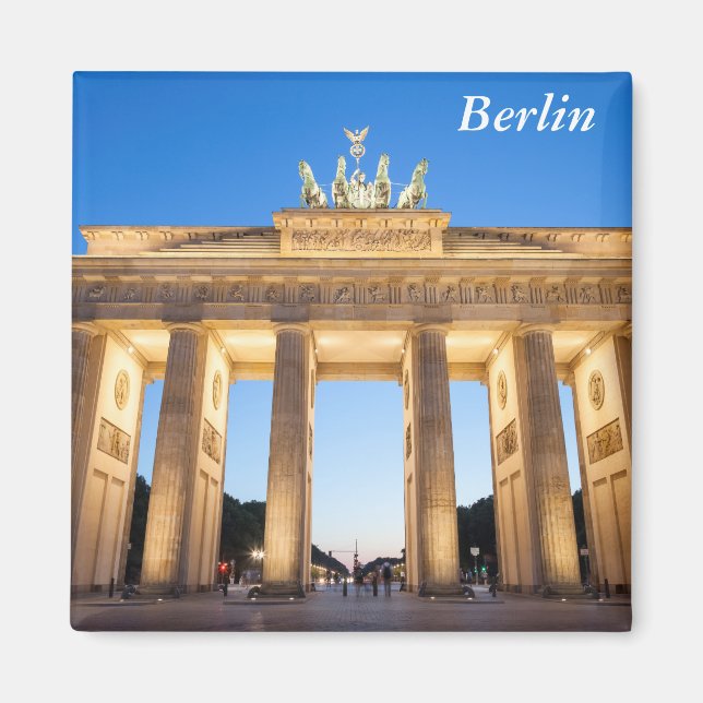 Brandenburger Tor Berlin Magnet (Vorne)