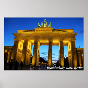 Brandenburger Tor, Berlin Poster