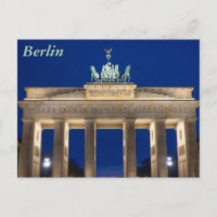 Brandenburger Tor, Berlin Postkarte