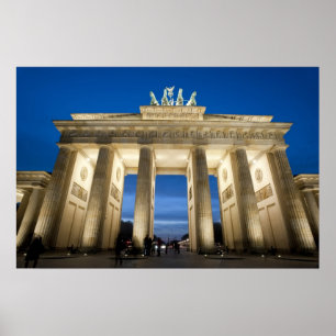 Brandenburger Tor-Berlin Print Poster
