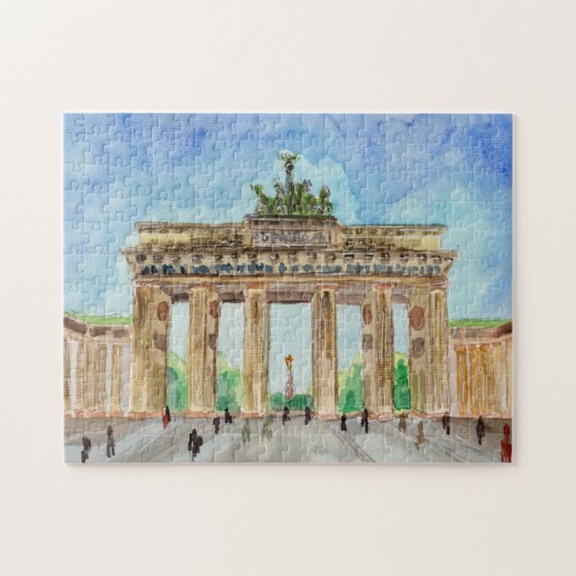 Brandenburger Tor Berlin Puzzle (Horizontal)