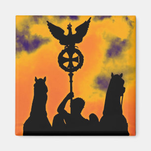 Brandenburger Tor Chariot, Berlin, Deutschland Magnet