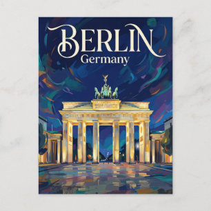 Brandenburger Tor Deutschland Postkarte