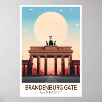 Brandenburger Tor Deutschland Reisen Vintag