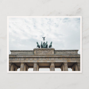 Brandenburger Tor in Berlin Deutschland Foto Postkarte