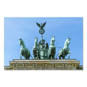 Brandenburger Tor Quadriga Berlin Fotodruck