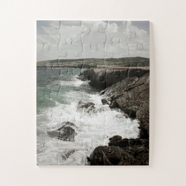 Brandende Wellen Puzzle (Vertikal)