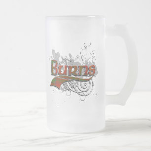 Brändetartan-Schmutz Mattglas Bierglas