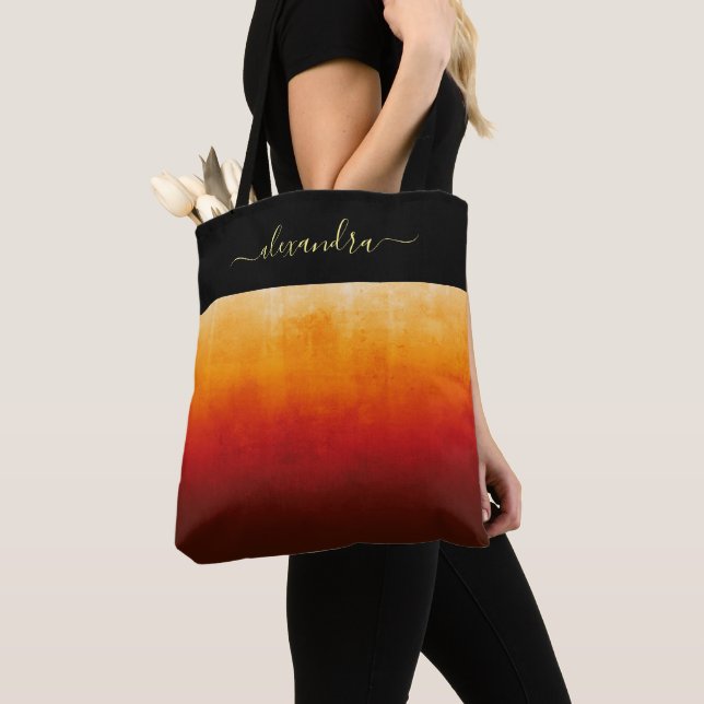 Brandfarben rustikal ombre chic personalisiert (Von Nahem)