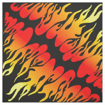 Brandfeuerentzündung, rotes schwarzes Muster