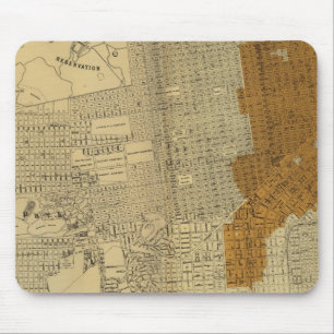 Brandgebiet von San Francisco, 1906 Mousepad