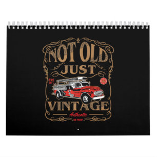 Brandgeschenk   Alte, Vintage Feuerwehr Kalender