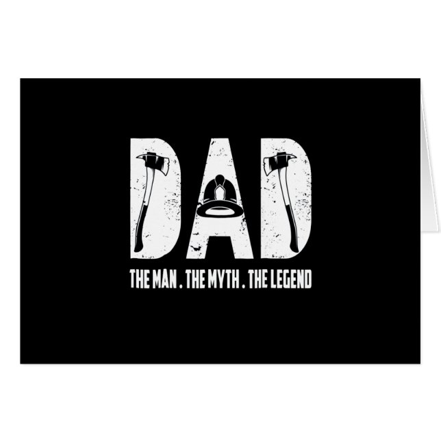 Brandgeschenk | Der Mann der Mythos der Legende (Vorderseite (Horizontal))