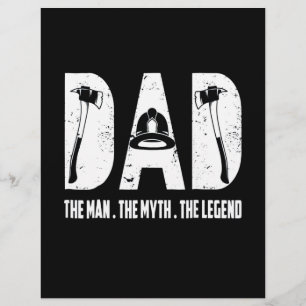 Brandgeschenk Der Mann der Mythos der Legende Flyer