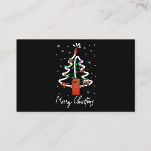 Brandgeschenk Frohe Weihnachtsfeuerwehr Visitenkarte