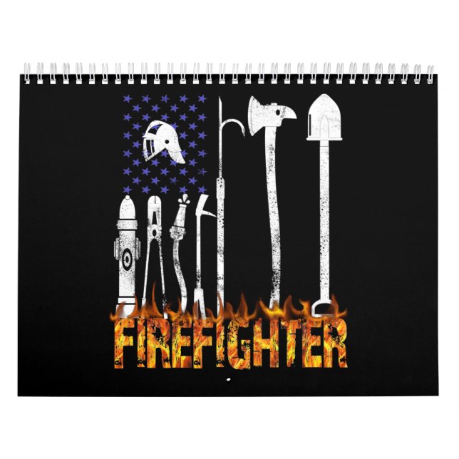 Brandgeschenk | Geschenk für Feuerwehrliebhaber Kalender (Titelbild)